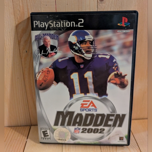 Madden 2002 PlayStation 2 Game Used - Picture 1 of 5